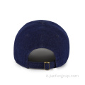 berretto da baseball in denim cappello personalizzato con logo ricamo